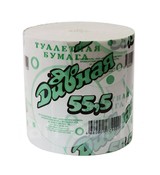 Бумага туалетная 55,5м Дивная (БЕЗ ВТУЛКИ) 30шт/упак