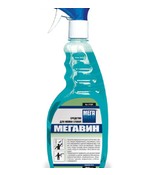 МЕГАВИН средство для мойки стекол, концентр., триггер, 0,75 л 12шт/кор
